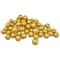 60ct Matte Vegas Gold Shatterproof Ball Ornaments